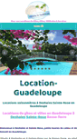 Mobile Screenshot of location-guadeloupe.net